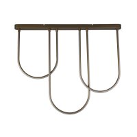 Plafonnier LED Métal Arcs Moderne 3000 K en bronze