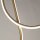 Plafonnier LED Métal Arcs Moderne 3000 K en bronze