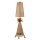 Lampe de table DONALDO Cr&egrave;me H:81cm Lampe de salon