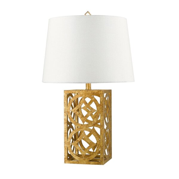 Lampe de table vintage AIROSO Blanc H:80cm Lampe design