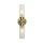 Up Down Applique en laiton Métal Verre IP44 H:37 cm