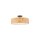 Plafonnier décoratif motif bambou E27 3-flamme