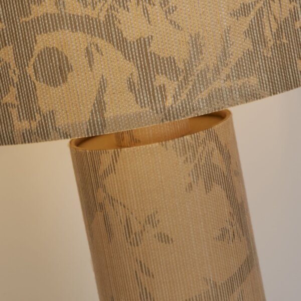 Grande lampe de table Papier Motif H:66 cm E27 confortable