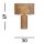 Grande lampe de table Papier Motif H:66 cm E27 confortable