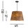 Lampe à suspendre confortable Abat-jour en papier E14 Ø45 cm 3-flammes