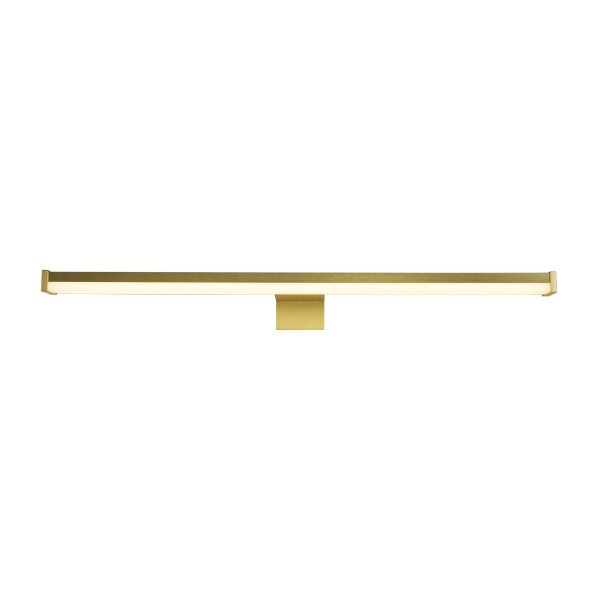 Lampe à miroir LED dorée aluminium IP44 9 W 687 lm
