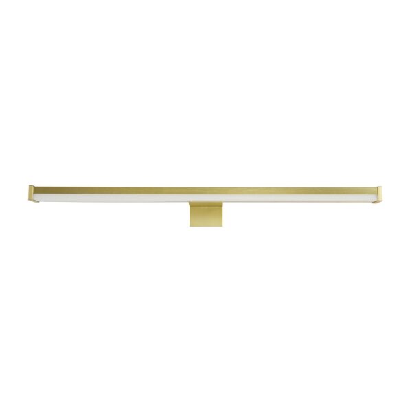 Lampe à miroir LED dorée aluminium IP44 9 W 687 lm