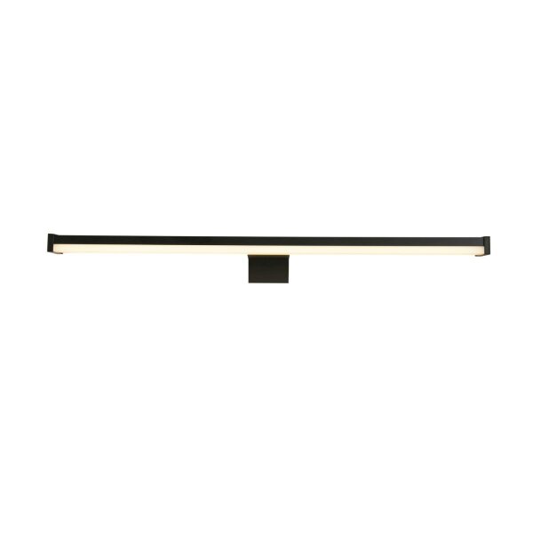 Lampe à miroir LED noire aluminium IP44 9 W 3000 K