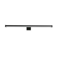 Lampe à miroir LED noire aluminium IP44 9 W 3000 K