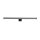 Lampe à miroir LED noire aluminium IP44 9 W 3000 K
