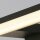 Lampe à miroir LED noire aluminium IP44 9 W 3000 K