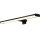 Lampe à miroir LED noire aluminium IP44 12 W 60 cm
