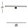 Lampe à miroir LED noire aluminium IP44 12 W 60 cm