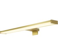 Lampe à miroir LED dorée aluminium IP44...