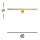 Lampe à miroir LED dorée aluminium IP44 3000 K 60 cm