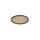 Plafonnier LED noir or métal 32 W Ø40 cm rond