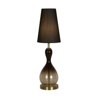 Lampe de table élégante Abat-jour en tissu...