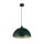 Suspension en métal vert E27 jusquà 60 W Ø40 cm Loft