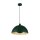 Suspension en métal vert E27 jusquà 60 W Ø40 cm Loft