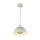 Suspension Loft E27 jusquà 60 W Ø25 cm métal crème