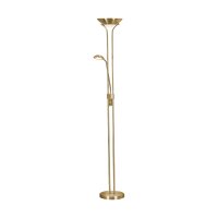 Lampadaire LED avec variateur métal verre 180 cm...