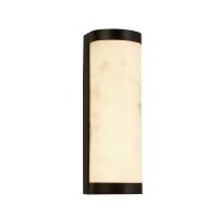 Applique LED Résine Métal Noir Marbre IP44...