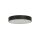 Plafonnier rond à LED noir métal L:25 cm 3000 K