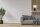 Lampe de table noire métal tissu blanc 65 cm E27