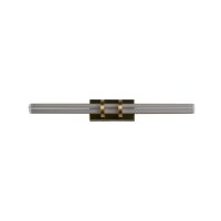 Lampe LED pour miroir en laiton 3000 K IP44 L:46,5 cm