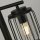 Luminaire de chemin résistant aux intempéries Aluminium IP44 E27 Noir