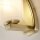 Applique murale de style verre métal IP44 G9 en laiton