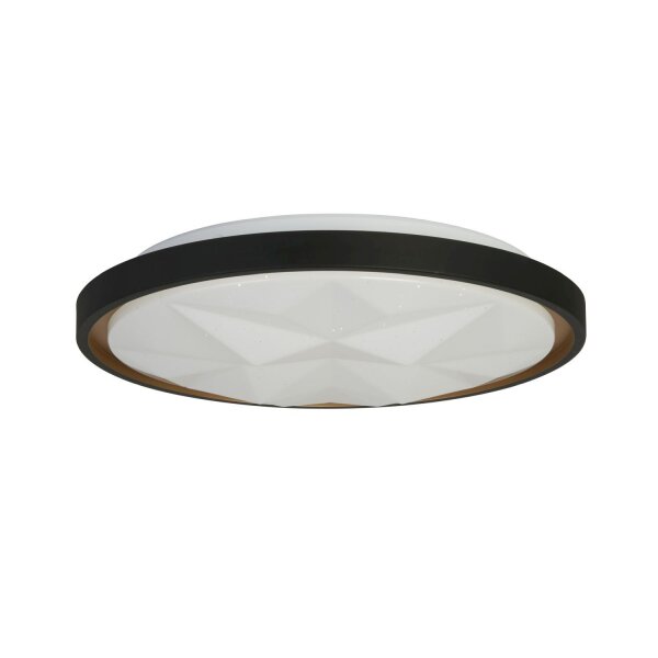 Plafonnier rond à LED avec télécommande, intensité lumineuse variable 25 W