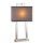 Lampe de table KANDILA Gris H:66cm Lampe de sol design