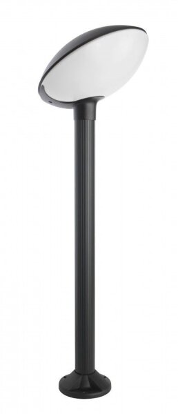 Lampadaire dextérieur TREEBEEK Noir Blanc 124cm