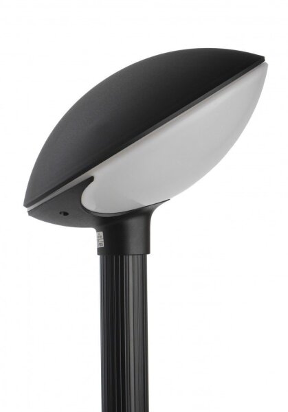 Lampadaire dextérieur TREEBEEK Noir Blanc 124cm