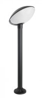 Lampadaire dextérieur TREEBEEK Noir Blanc 124cm