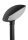 Lampadaire dextérieur TREEBEEK Noir Blanc 124cm