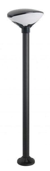 Luminaire dextérieur moderne IP54 169cm E27 noir