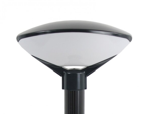 Luminaire dextérieur moderne IP54 169cm E27 noir