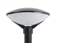 Luminaire dextérieur moderne IP54 169cm E27 noir