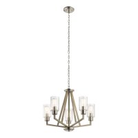Lustre métal verre E27 L : 61,1 cm Moderne BRAGE