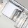 Lampe de salle de bain cristal 34,3 cm de large IP44 avec 2x LED G9