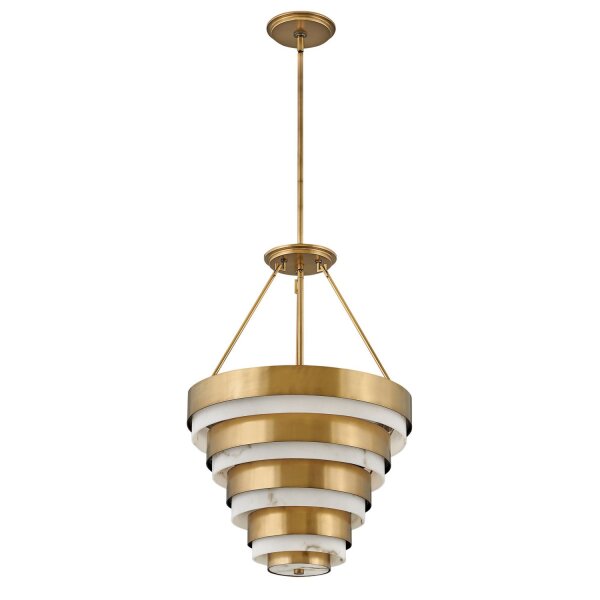 Lampe à suspendre élégante Ø 45,5 cm rond H : max. 150,2 cm