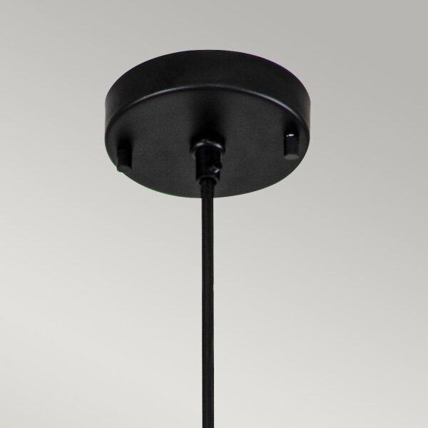 Suspension noir or largeur 13,3 cm H : max. 151,1 cm E27