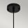 Suspension noir or largeur 13,3 cm H : max. 151,1 cm E27