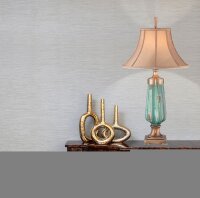 Lampe de table vintage en céramique Vert Beige H:86cm