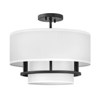 Lampe de plafonnier Tissu M&eacute;tal &Oslash; 40,6 cm...