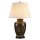 Lampe de table ELYA Noir Or H:74cm Lampe vintage