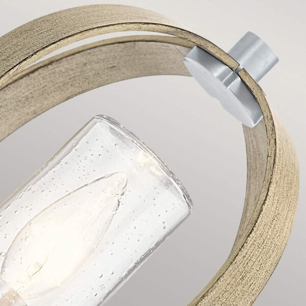 Lampe à suspendre métal verre H : max. 127,8 cm E14 rond