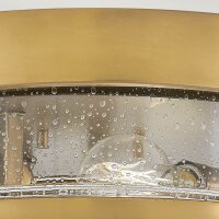 Lampe de plafonnier métal verre Ø 40 cm...